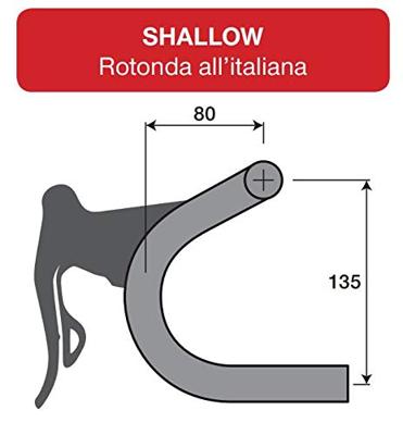 Deda Stuurbocht Zero100 Shallow 46cm Black Aluminium Deda Stuurbocht Zero100 Shallow 46cm Black Aluminium