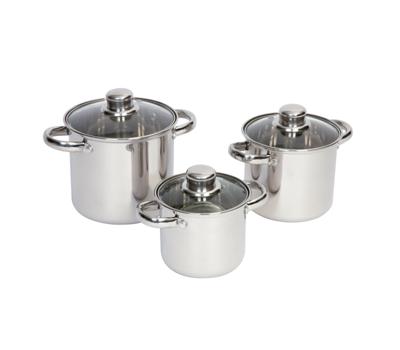 Bo-Camp Royal Plus RVS Pannenset