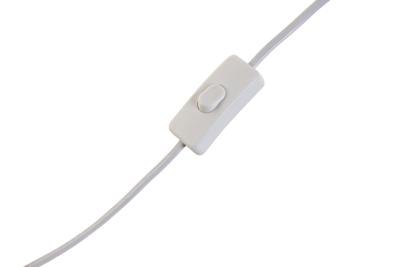 Bureaulamp Home ESPRIT Wit Gouden Hars Plastic 220 V 18 x 17 x 44 cm