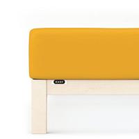 Schlafgut Schlafgut EASY Jersey Elasthan Hoeslaken XL - 180x200 - 200x220 196 Yellow Deep - thumbnail