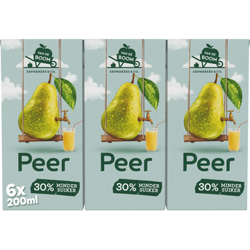 Van de Boom Peer 6 x 0,2 L bij Jumbo