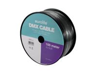 EUROLITE DMX Cable 2x0.22 100m bk - thumbnail