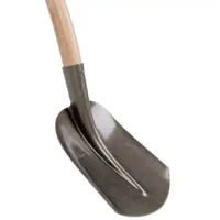 Schepbats groot nr 0 met houten steel 130 cm - thumbnail