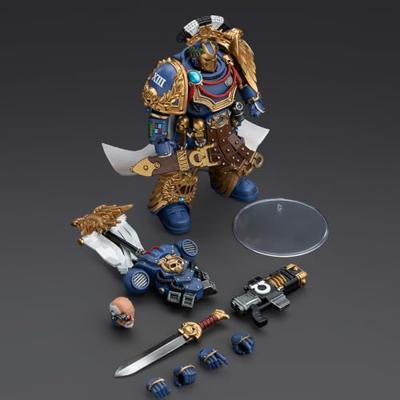 Warhammer The Horus Heresy Action Figure 1/18 Ultramarines Legion Praetor with Power Sword and Volkite Serpenta 20 cm