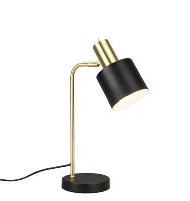 Trio Design bureaulampAdam Zwart met goud - R51041080