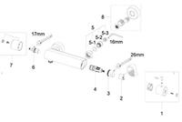 Douchethermostaat Eco Cool-Touch 28 cm Mat Zwart Boss & Wessing - thumbnail