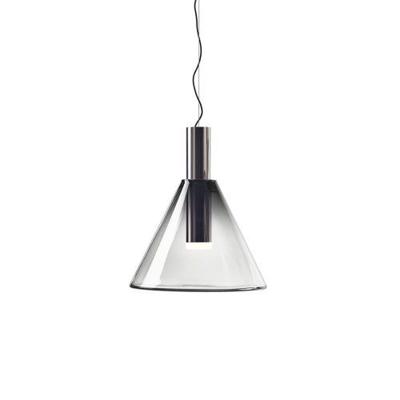 Bomma Phenomena Hanglamp - Cone - Gerookt - Zilver Bomma Phenomena Hanglamp - Cone - Gerookt - Zilver