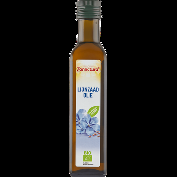 Zonnatura Biologische Lijnzaadolie 250 ml bij Jumbo