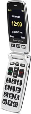 Primo 413 by Doro All Carriers 32 GB mobiele telefoon met groot toetsenbord, zwart