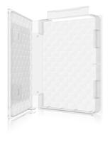 ICY BOX IB-AC6251 Protection box 2.5" HDDs behuizing - thumbnail