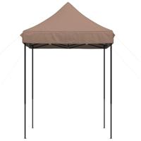 VidaXL Partytent inklapbaar pop-up 200x200x306 cm bruin - thumbnail