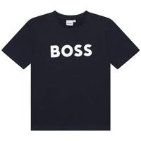Hugo Boss Logo T-Shirt Kids Zwart - Maat 15/16 jaar - Kleur: Zwart | Soccerfanshop - thumbnail