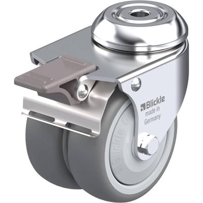 Blickle LMDA-TPA 75KF-FI Dubbel zwenkwiel Wieldiameter: 75 mm Draagvermogen (max.): 100 kg 1 stuk(s)