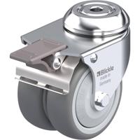 Blickle LMDA-TPA 75KF-FI Dubbel zwenkwiel Wieldiameter: 75 mm Draagvermogen (max.): 100 kg 1 stuk(s) - thumbnail