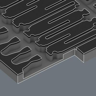 Wera 05137314001 9814 Plukschuiminlegstuk 1 stuks (l x b x h) 392 x 344 x 30 mm Wera 05137314001 9814 Plukschuiminlegstuk 1 stuks (l x b x h) 392 x 344 x 30 mm