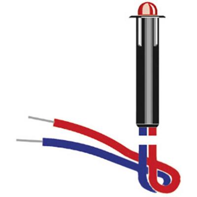 Oshino MD-325R3 LED-signaallamp Rood 24 V/DC 6 mcd