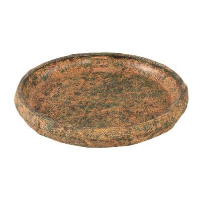 PTMD schaal lourdes geel/groen 25 cm | 12 stuks