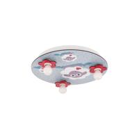 Eglo Kinderkamer plafondlampLalelu wit met schaapjes - 97705 - thumbnail