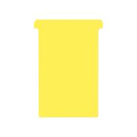 T-kaart djois formaat 4 107mm geel 100st | 5 stuks - thumbnail