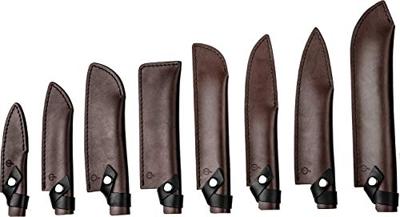 FORGED - Leather Forged - Leren hoes Koksmes - thumbnail