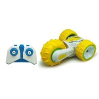 Sinovan RC Mini Cooi 360 Graden Stunt Racer Geel - thumbnail