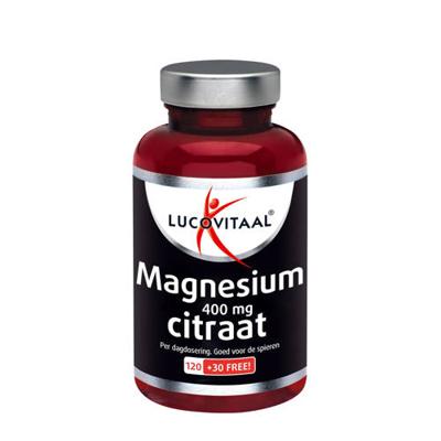 Lucovitaal Magnesium citraat 400mg 150 Tabletten Lucovitaal Magnesium citraat 400mg 150 Tabletten