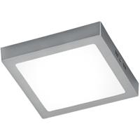 LED Plafondlamp - Plafondverlichting - Trion Zonin - 17W - Warm Wit 3000K - Vierkant - Mat Nikkel - Aluminium - thumbnail