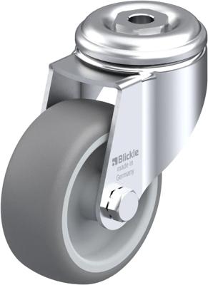 Blickle LKRA-TPA 80G-11 Zwenkwiel Wieldiameter: 80 mm Draagvermogen (max.): 100 kg 1 stuk(s)