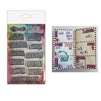 Ranger Ink Ranger • dylusions diddy clear stamps ooh, what a day! - thumbnail