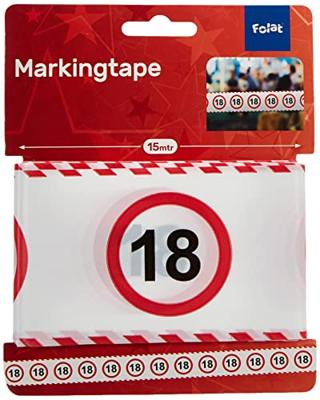 Afzetlint verkeersbord 18