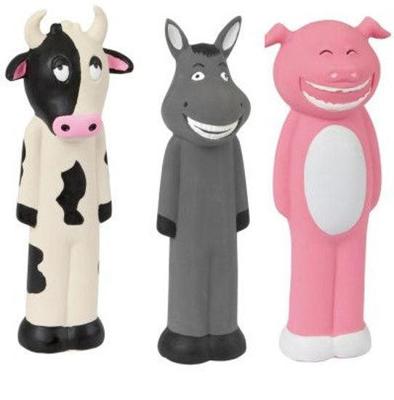 Latex honden speelgoed koevarkenezel