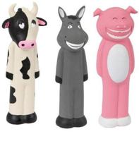 Latex honden speelgoed koevarkenezel - thumbnail