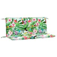 VidaXL Tuinbankkussens 2 st 120x50x7 cm stof meerkleurig - thumbnail