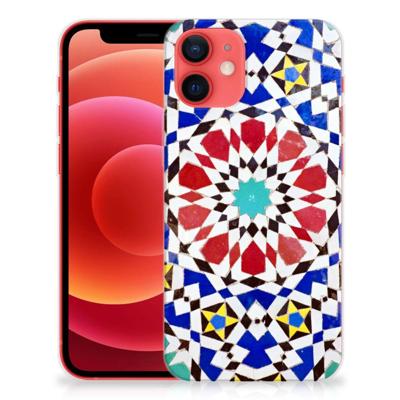 iPhone 12 Mini | TPU | Siliconen hoesje | Mozaïek iPhone 12 Mini | TPU | Siliconen hoesje | Mozaïek