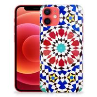 iPhone 12 Mini | TPU | Siliconen hoesje | Mozaïek - thumbnail