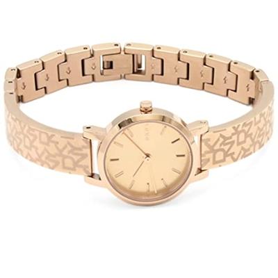 DKNY NY2884 Horloge Soho Bangle staal rosekleurig 24 mm