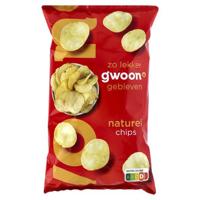 G'woon chips naturel 250 gr - thumbnail