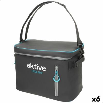 Koelbox Aktive 18 L 34 x 26 x 21 cm Zwart (6 Stuks)