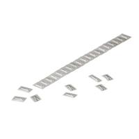 Weidmüller WSM 10 A Bedrukte RVS markering Opdruk A 1712501637 - thumbnail