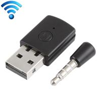3.5mm & USB-Bluetooth Adapter Dongle ontvanger en zenders voor Sony PlayStation PS4 - thumbnail