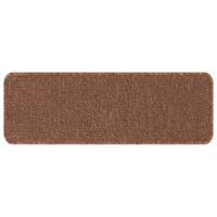 VidaXL Antislip trapmatten latex achterkant 15 pcs geel 60 x 25 cm pp - thumbnail