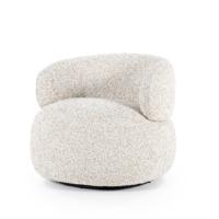 Eleonora Fauteuil 'Maeve' kleur Beige - thumbnail