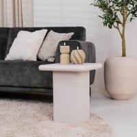 By-Boo Bijzettafel 'Siminto' 40 x 40cm, kleur Beige - thumbnail