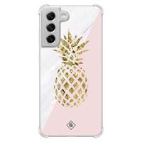 Samsung Galaxy S21 FE shockproof hoesje - Ananas - thumbnail