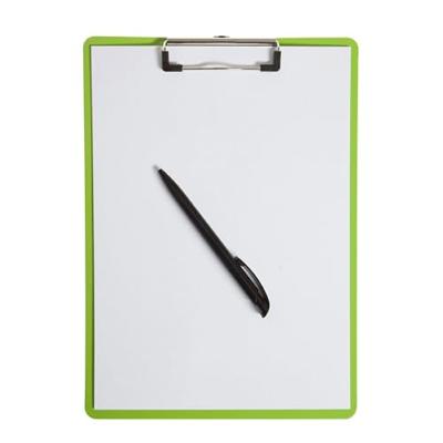 MAUL klemplaat Flexx PP A4 staand neon groen