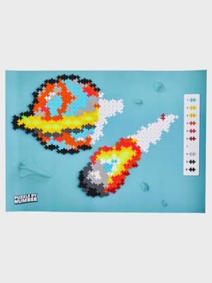 Plus Plus Puzzle by number ruimte plus-plus: 500 stuks (3912)
