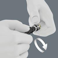 Wera 8100 SA 12 HF Zyklop Metal-ratelset, omschakelpal, 1/4"-aandrijving, metrisch, 13-delig - 1 stuk(s) - 05003756001 - thumbnail