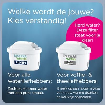 Brita Marella Waterfilterkan Wit + 6 Maxtra Filterpatronen - thumbnail
