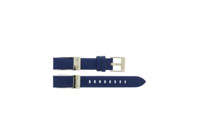 Horlogeband Armani Exchange AX5312 Leder Blauw 16mm Horlogeband Armani Exchange AX5312 Leder Blauw 16mm