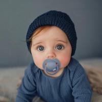 Difrax LOVI Prime Pacifier 18+ Months - Blue - thumbnail